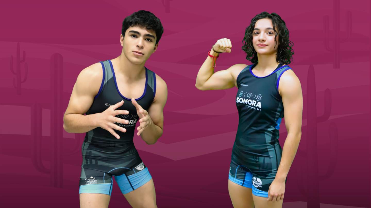 DOS LUCHADORES SONORENSES CLASIFICAN A PANAMERICANO U17	